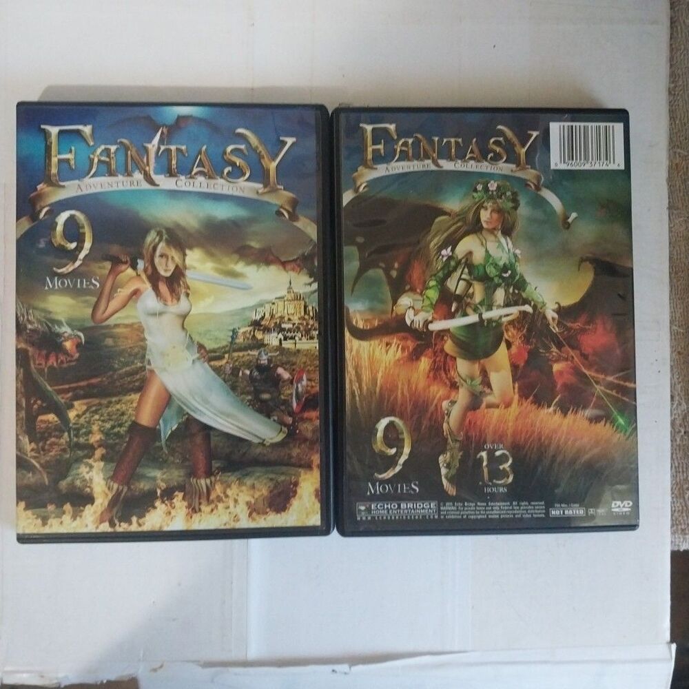 Fantasy & Adventure Movie Collection (Two DVDs Containing Multiple Movies)